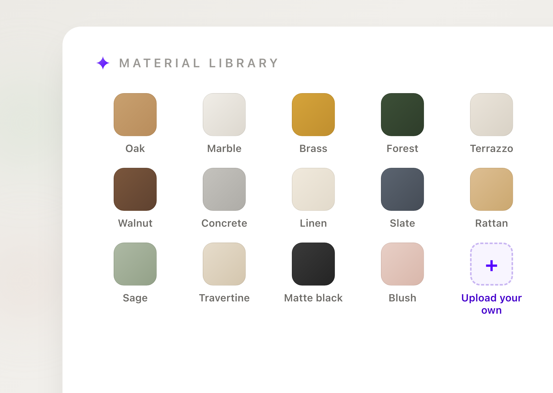 Material library